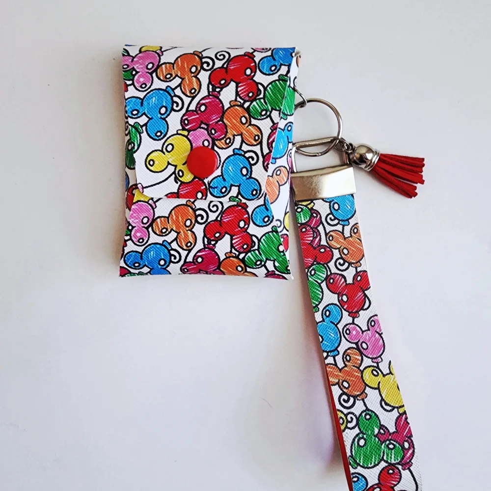 Colorful Balloons Wristlet Wallet